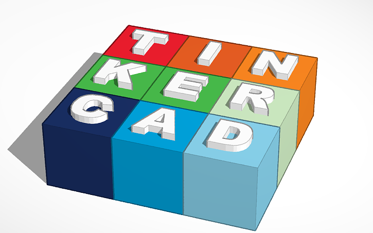 Tinker Code Logo 3D design Logo Tinkercad - Tinkercad