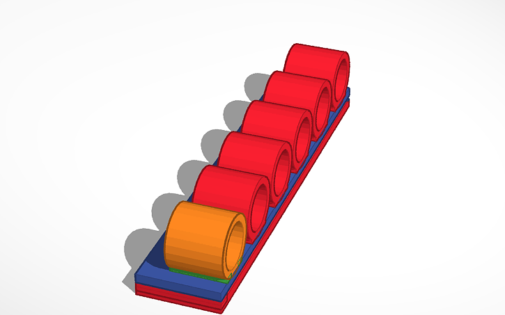3D design 9mm Blank Molle Buddy V1.0 - Tinkercad