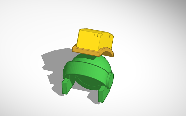 Marvin The Martian Helmet Tinkercad