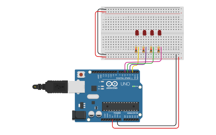 Circuit design lab 5 part C | Tinkercad