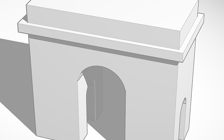 3d-design-arco-del-triunfo-tinkercad