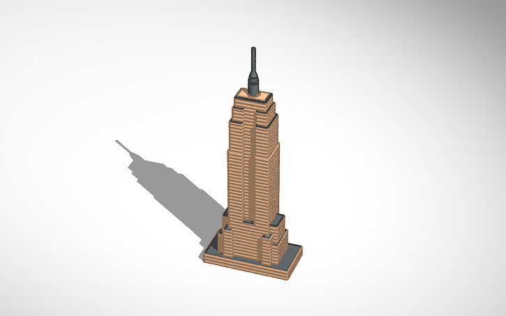 Empire State Building Tinkercad