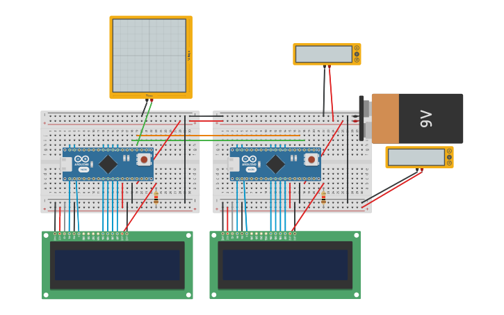 Circuit design Serial asynchronous communication between Arduino's ...