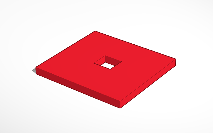 3D design ROBLOX Logo - Tinkercad
