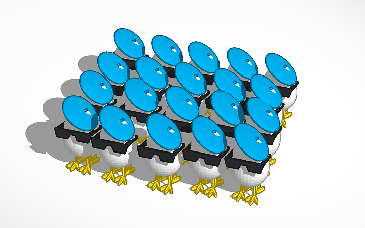 3D design HELP! ARMY OF COOL FOUR-LEGGED FRENCH EGGS ATTACK! - Tinkercad