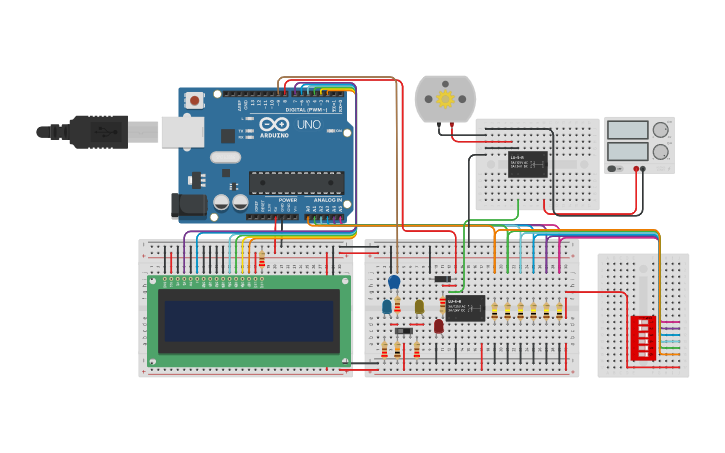 Circuit design Indicateur de niveau, pompage automatisé, 2 modes ...