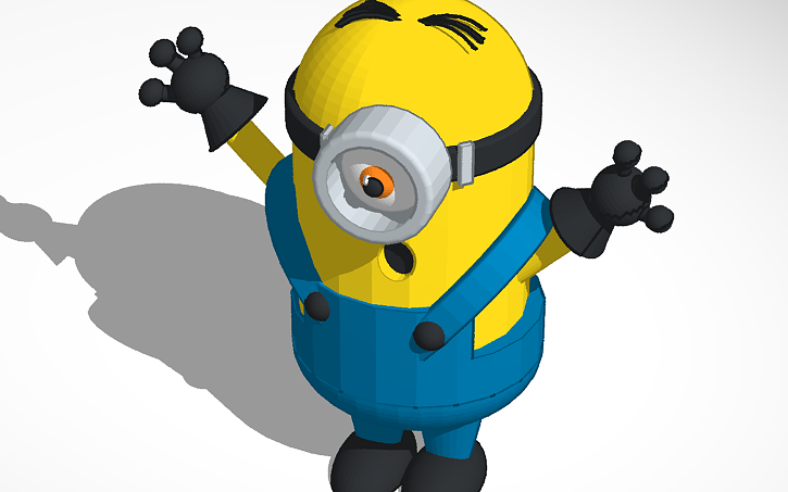 Тинкер кар. Миньон тинкеркад. tinkercad миньон. миньоны с инструментами. космонавт тинкеркад.