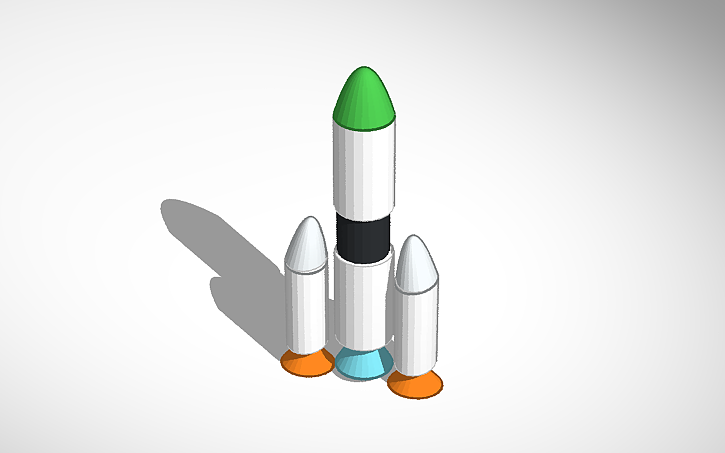 3D design Rocket! | Tinkercad