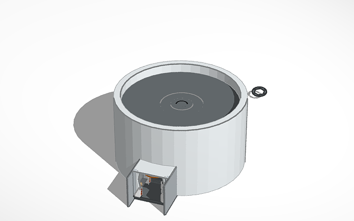 3D design Portal 1 GLaDOS chamber - Tinkercad