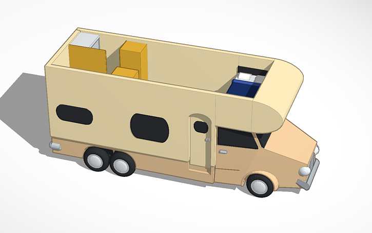 3D design SWA RV - Tinkercad