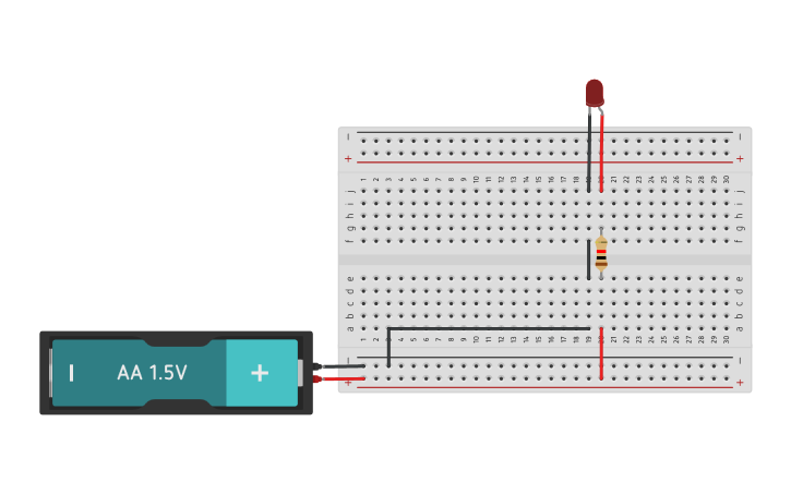 Circuit design week 1 - Tinkercad