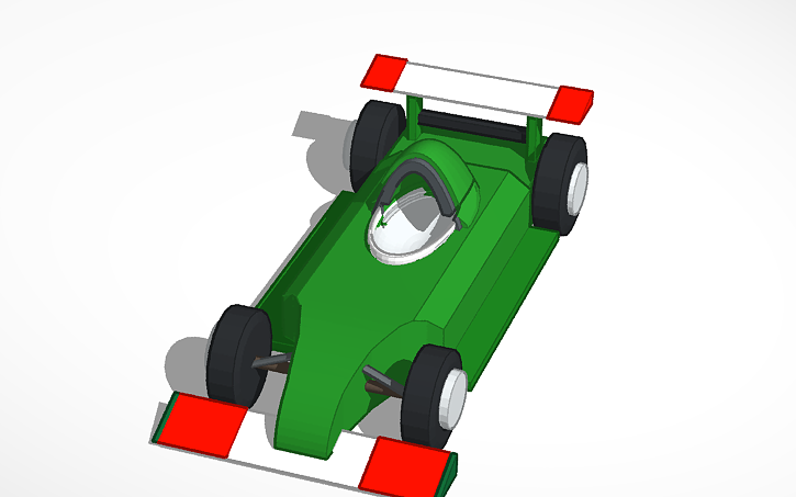 3D design race car - Tinkercad