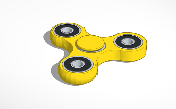 3D Design Fidget Spinner Tinkercad