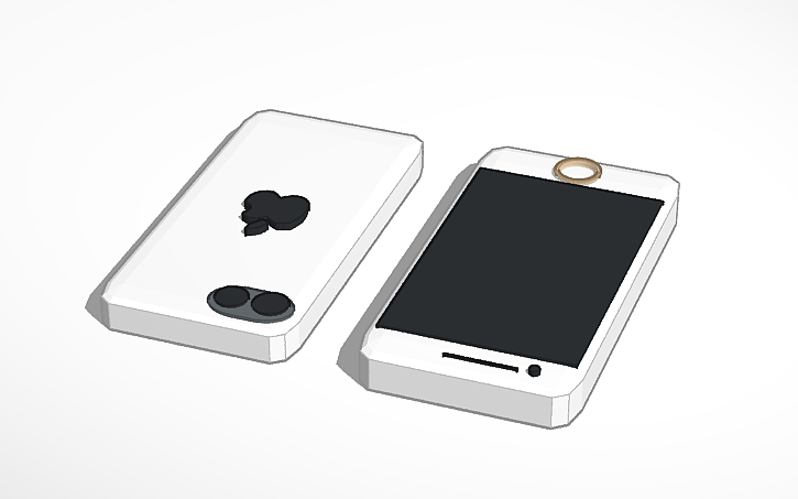 3D design iPhone 7 plus - Tinkercad