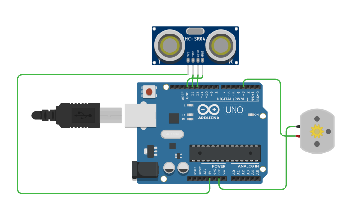 Circuit design Speed Change | Tinkercad