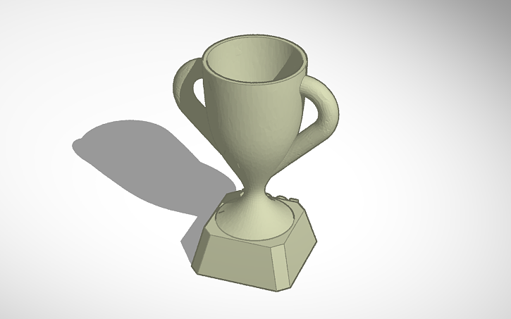 Openscad Trophy 3D design TROPHY - Tinkercad