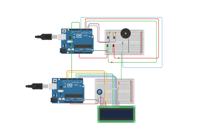 Circuit design PERSON SAFETY DEVICE - Tinkercad