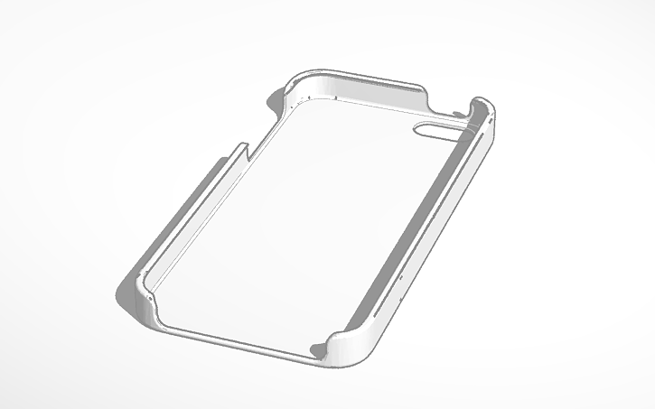 Iphone Se Case Template Tinkercad