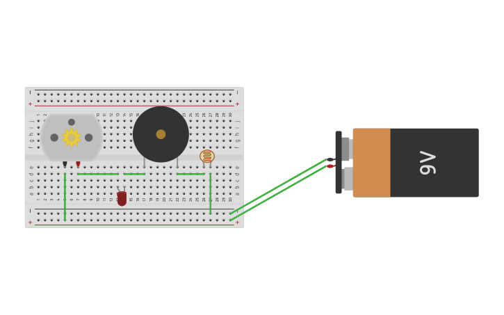 Circuit design circuito con sensor de fotoresistencia - Tinkercad