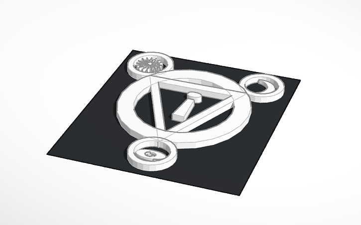 Panic At The Disco Logo Tinkercad