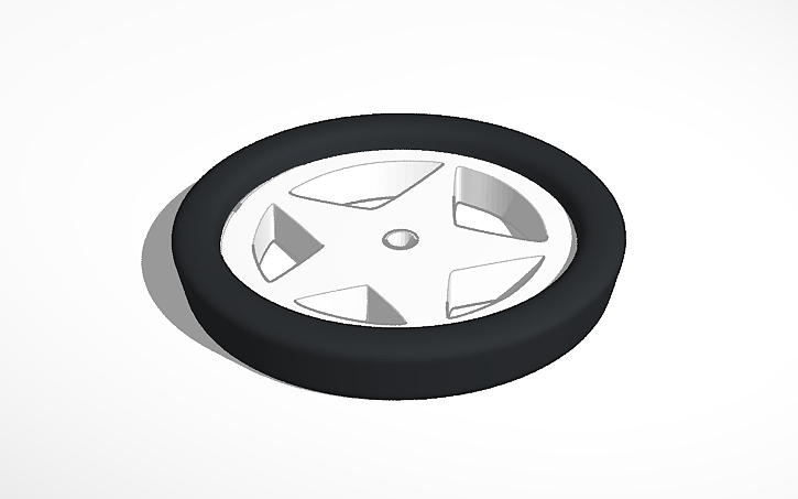 3D design tofaş teker - Tinkercad