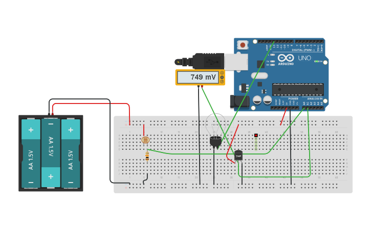 Circuit design Shiny Sango | Tinkercad