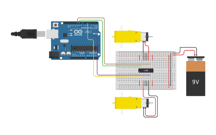 Circuit design Daring Kasi | Tinkercad