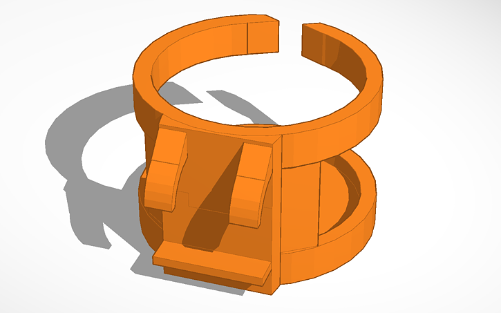 3D design Cup Holder - Tinkercad