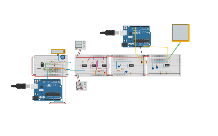 Circuit design Systems Final Project ECG - Tinkercad