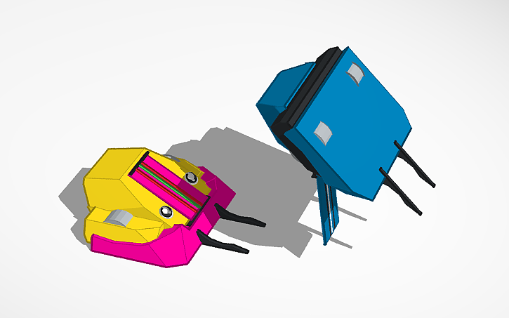 3D design Copy of Blip Vs Flippy - Tinkercad