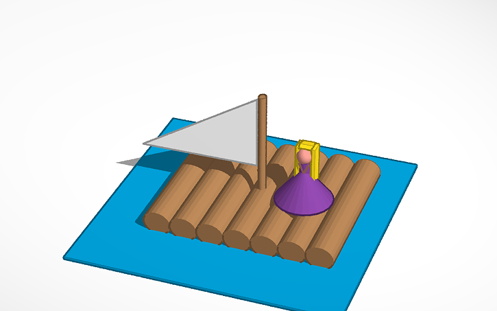 3D design a boat Tinkercad