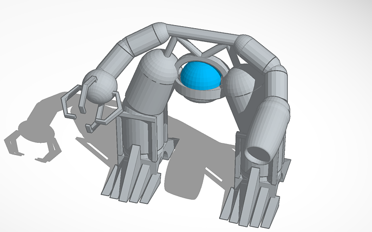 Mech Template Blocks 3D design Mech #template - Tinkercad