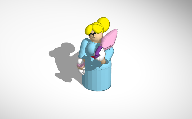 3d Design Piper Brawl Stars Tinkercad