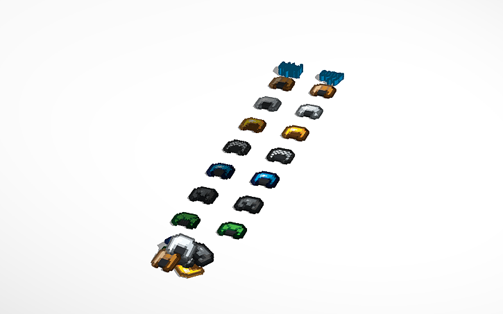 3D design Minecraft helmets | Tinkercad