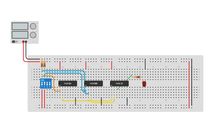 Circuit design Activity 5 Part1 Complex | Tinkercad