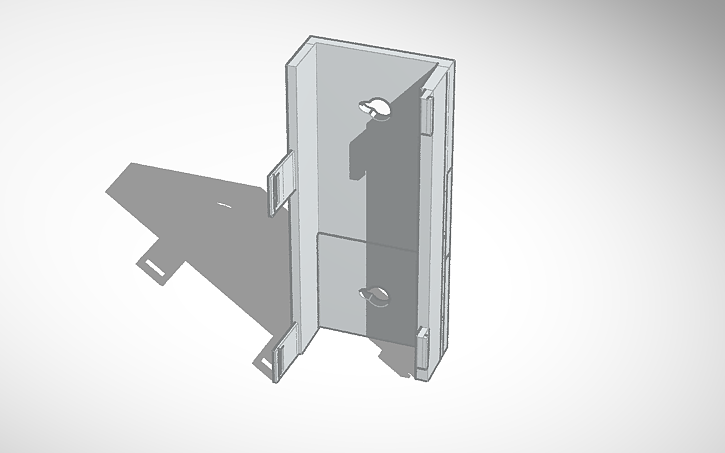 3D design 8841 Cisco VoIP wall mount | Tinkercad