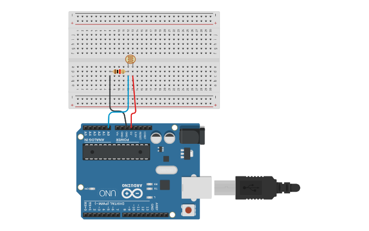 Circuit design Photo_Sensor_Project | Tinkercad