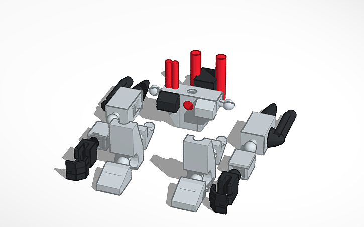 3D design Kreo Transformers Fall of Cybertron Metroplex Upgrade kit ...