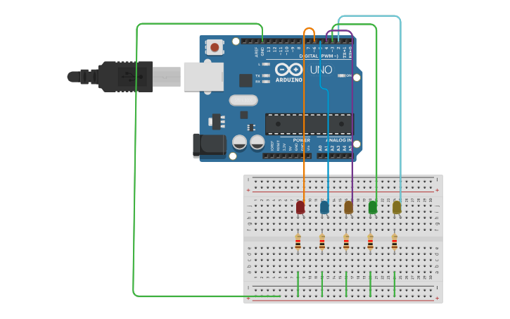 Circuit design Assignment_Task_A - Tinkercad