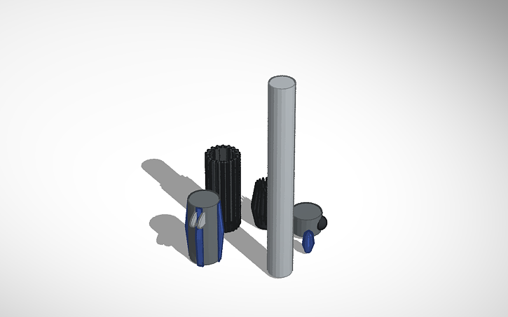 3D design Lightsaber Galaxy's edge kyber crystal compatable | Tinkercad