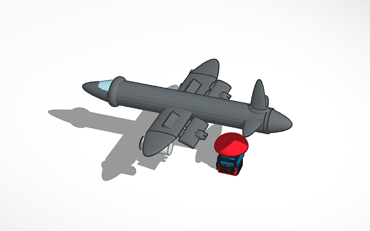tinker toy airplane