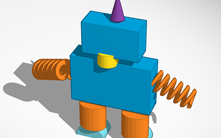 3D design Robot - Tinkercad