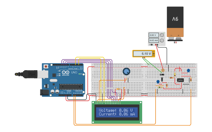 Circuit design EEE-Lab-Final-Design - Tinkercad