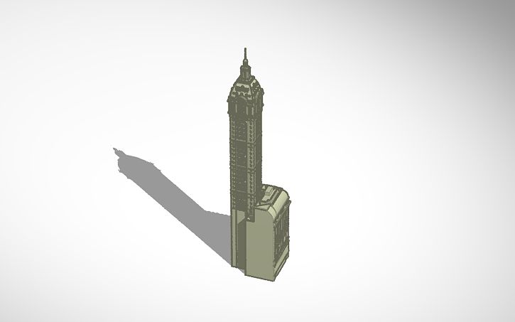 3D design The Singer Building | Tinkercad
