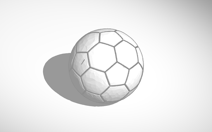 Soccer Ball Usb Tinkercad