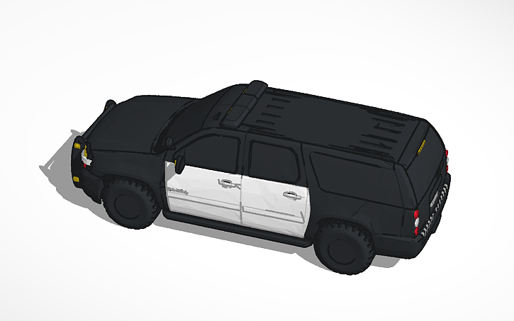 3D design GMC Yukon Off-Roader - Tinkercad