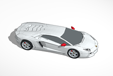 3D design lamborghini | Tinkercad