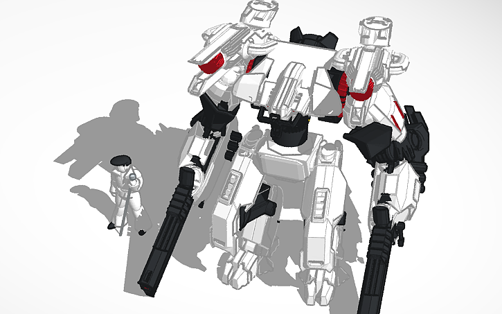 3D design cyberpunk python - Tinkercad