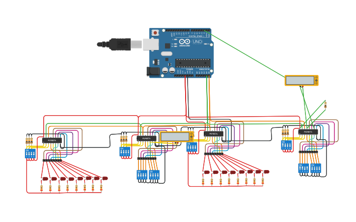 Circuit design I2C | Tinkercad
