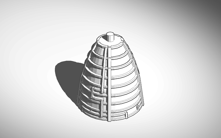 3D design 1:144 Scale Space Shuttle Main Engine Bell | Tinkercad